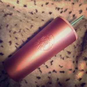 Starbucks Rose Gold Tumbler